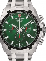 Ceas: Swiss Alpine Military 7043.9134 Saphirglas Chrono 47mm 10ATM