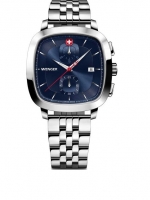 Ceas: Wenger 01.1933.103 Mens Watch Vintage Classic Chronograph 40mm 5ATM