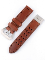 Ceas: Curea de ceas U-Boat Ref. 6729 TItanium Limited Edition 23/22 braun Kalbsleder